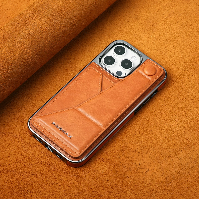 Leather Card Wallet Mobile Phone Case for iPhone