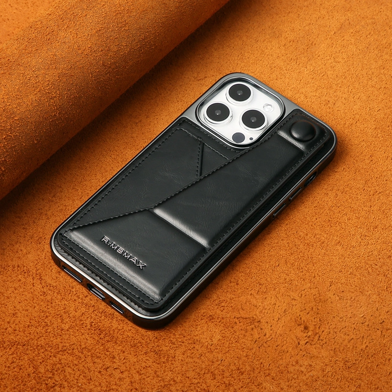 Leather Card Wallet Mobile Phone Case for iPhone