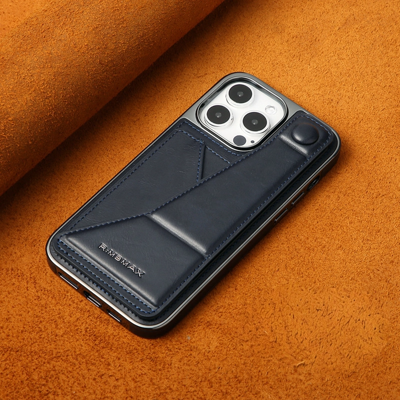 Leather Card Wallet Mobile Phone Case for iPhone