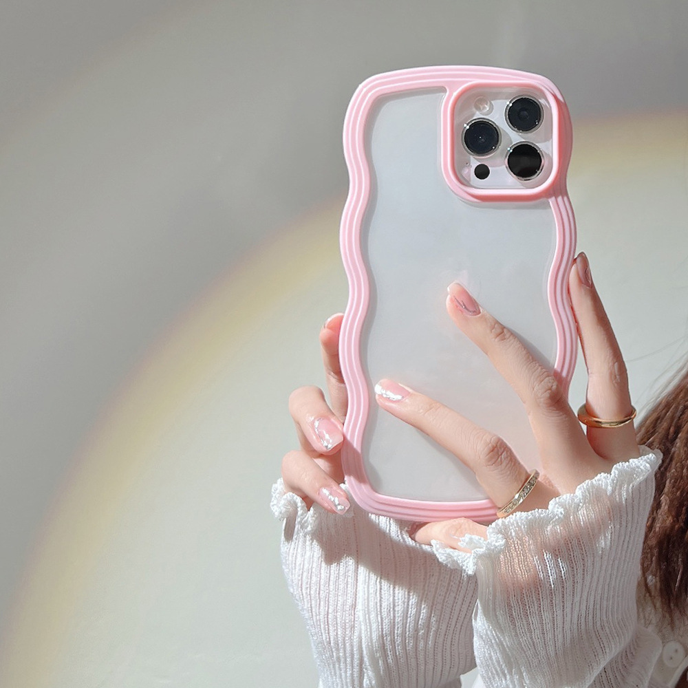 Wavy Border Mobile Phone Case for Apple iPhone
