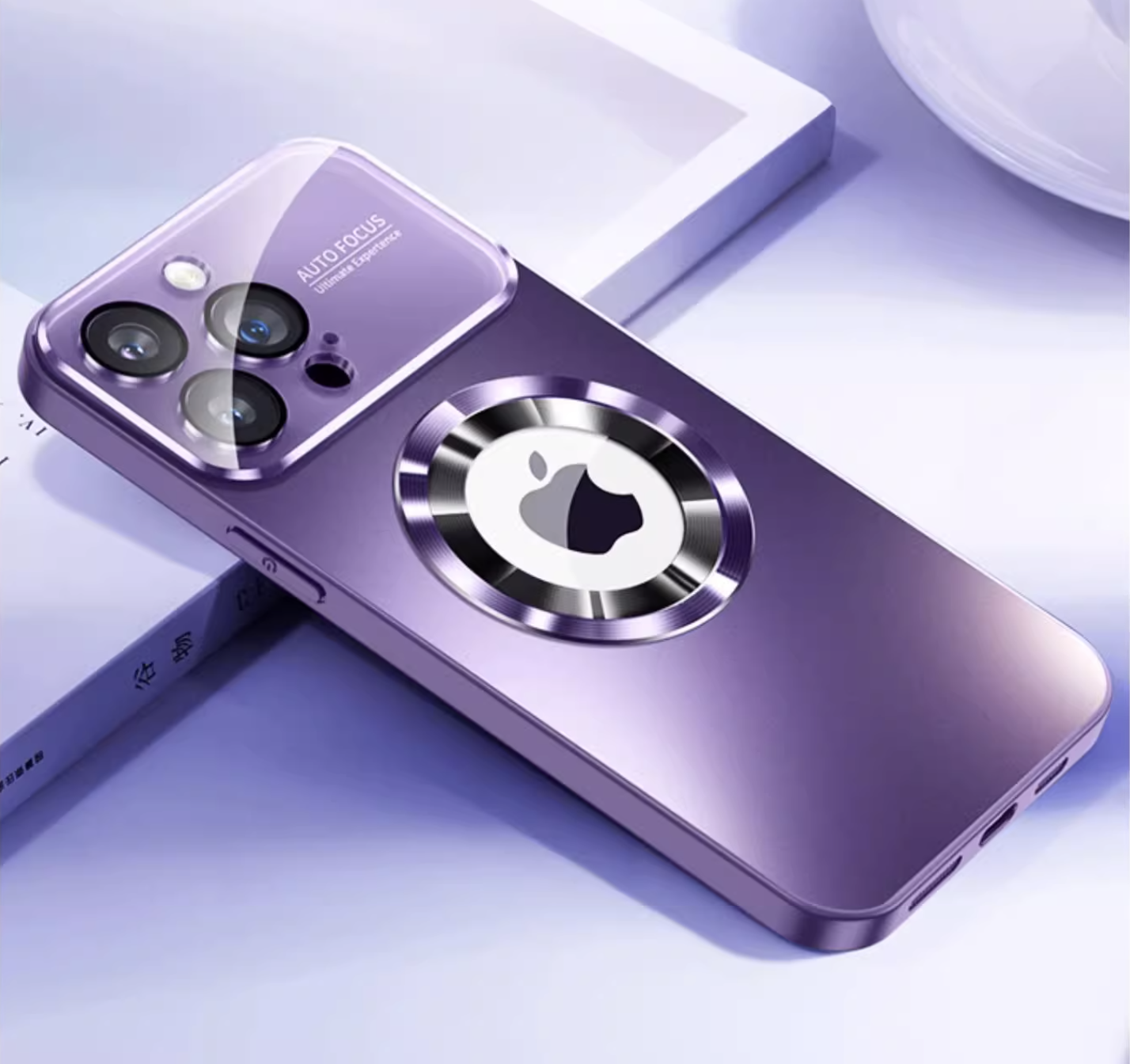 Luxury Magsafe Bracket Anti-fall Mobile Phone Case for iPhone