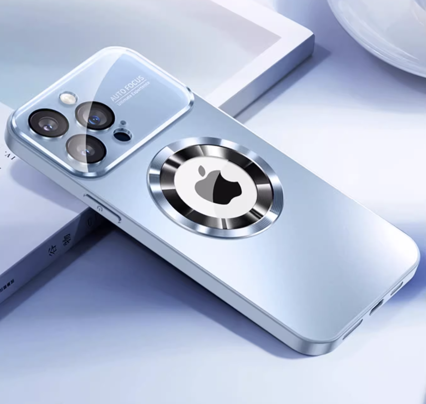 Luxury Magsafe Bracket Anti-fall Mobile Phone Case for iPhone
