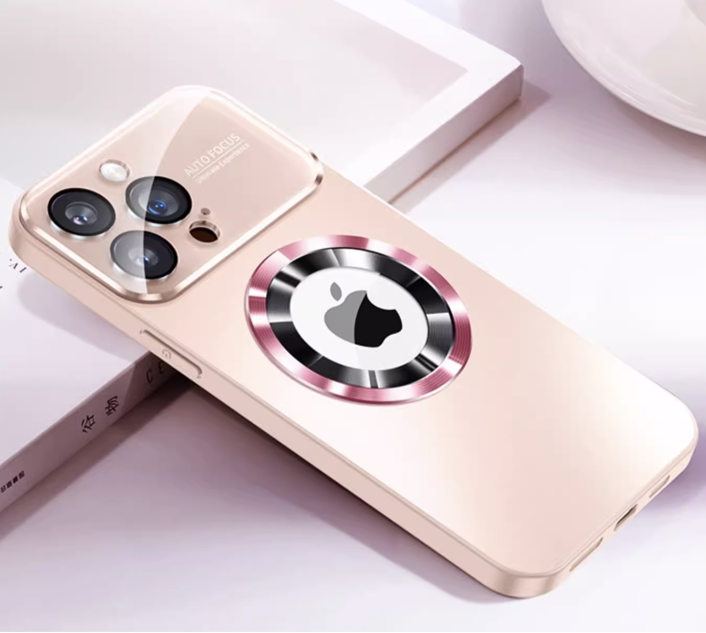 Luxury Magsafe Bracket Anti-fall Mobile Phone Case for iPhone