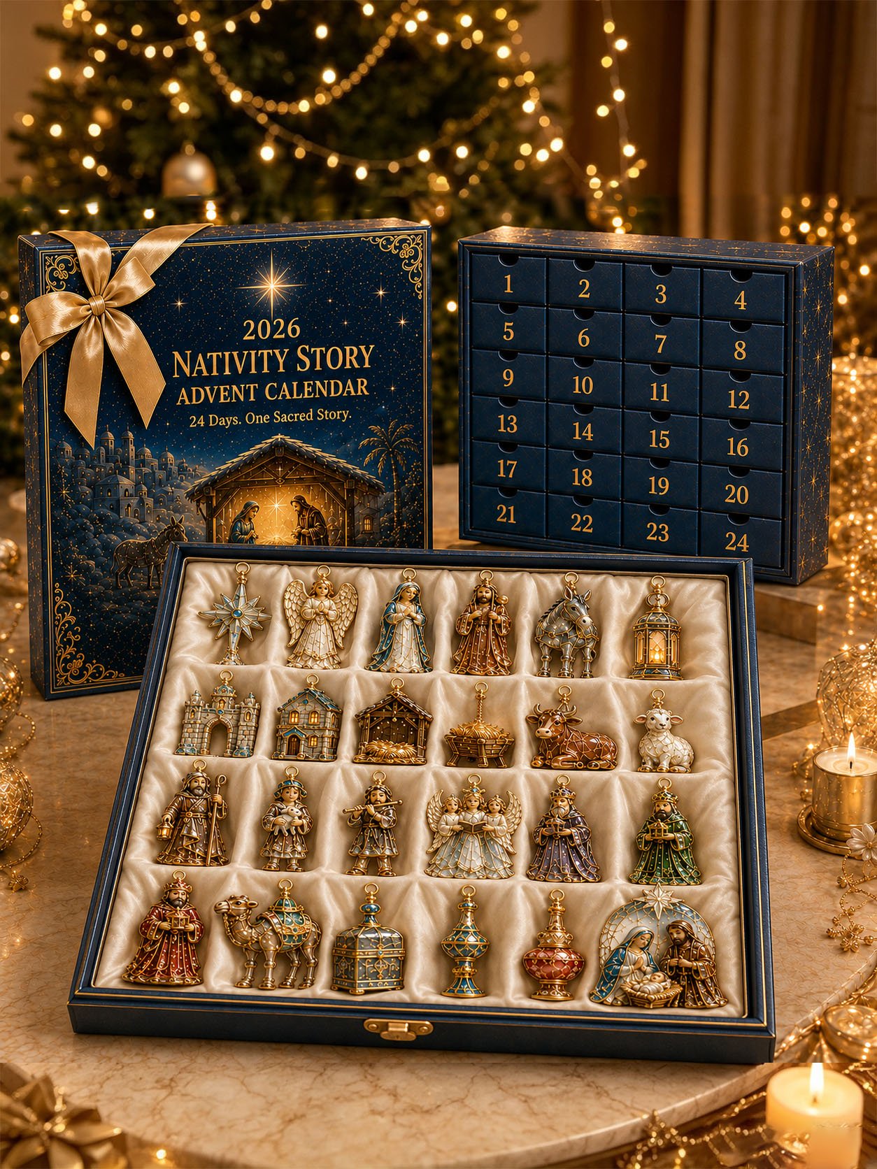 2026 Nativity Advent Calendar – 24-Day Christmas Countdown