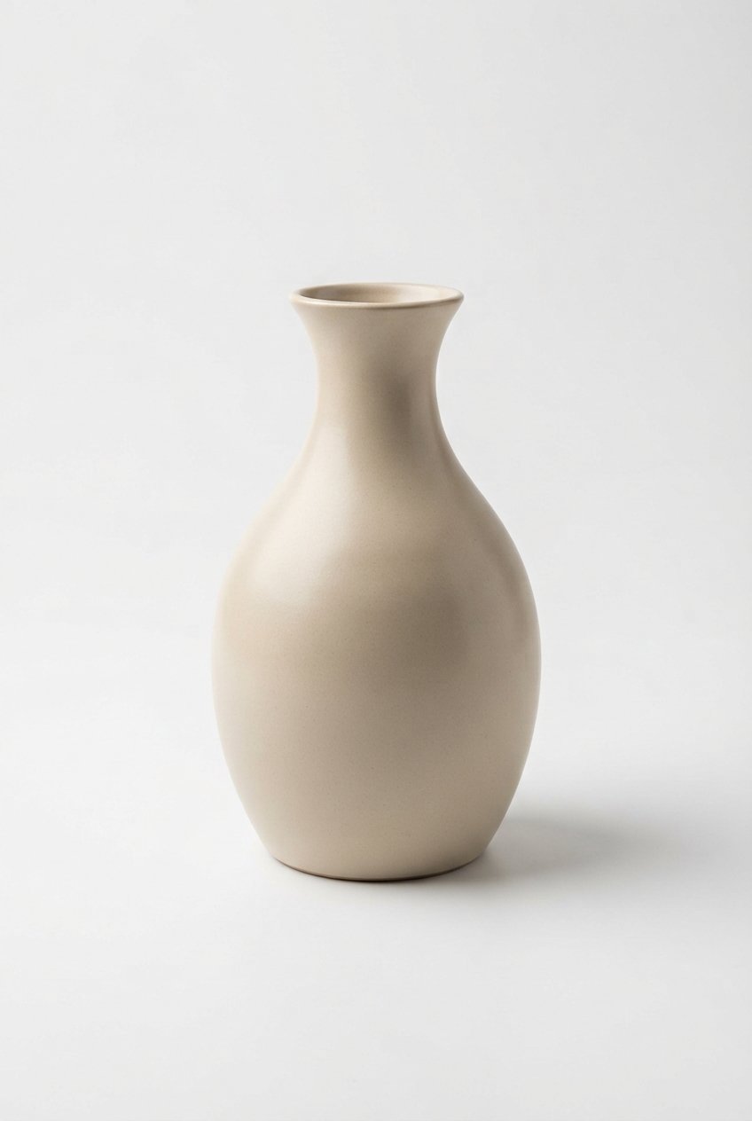 Medium textured ceramic vase