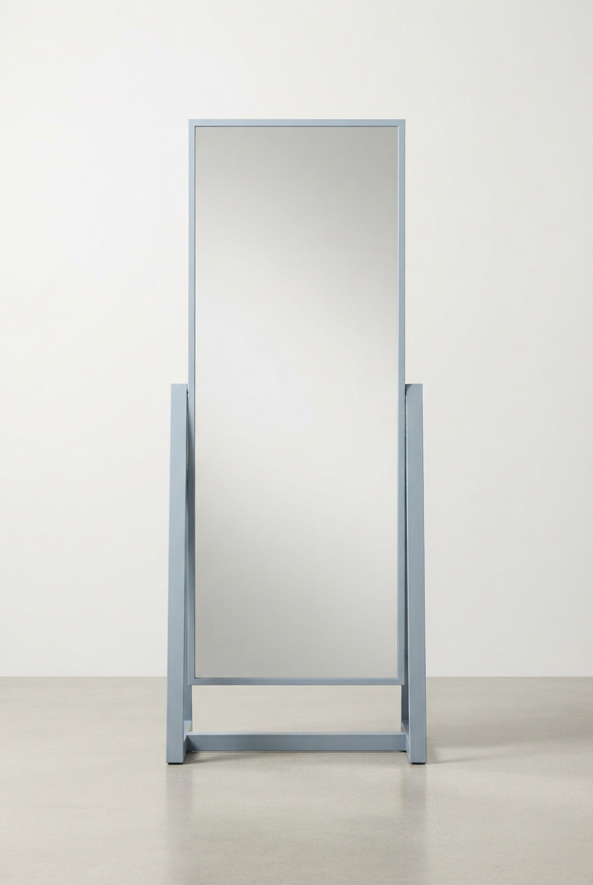 Full-length standing dressing mirror