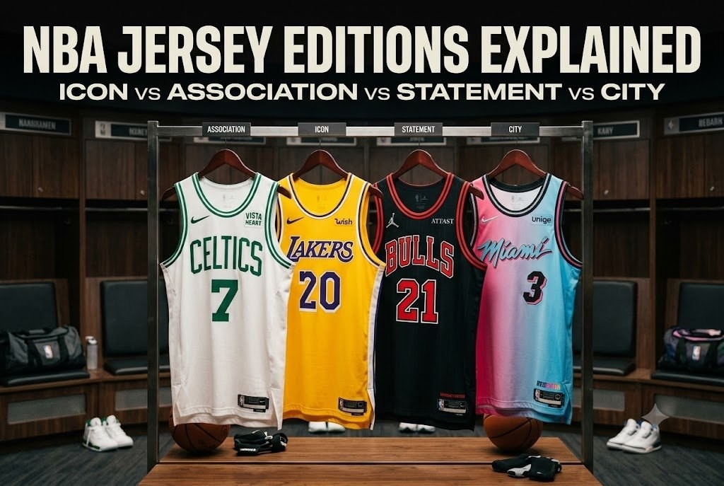 NBA Jersey Editions Explained: Icon vs Association vs Statement vs City