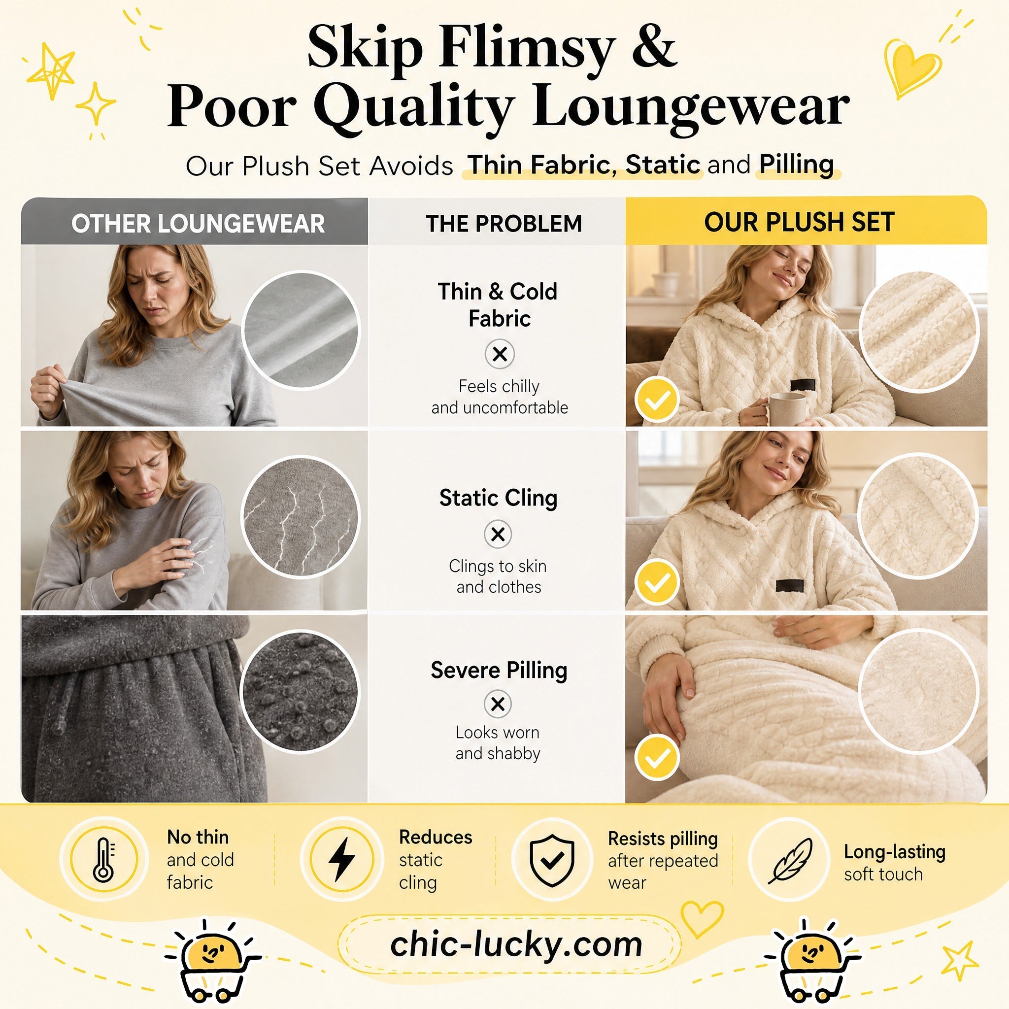 💖Black Friday Mega Deal💖Embossed Geometric Plush Set – Timeless Comfort & Effortless Style For Every Occasion