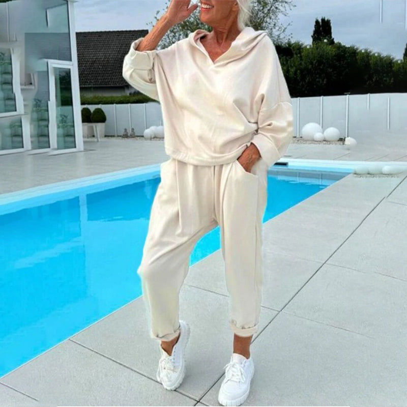 2026 NEW Women's Hooded Sweatshirt & Lounge Pants Set