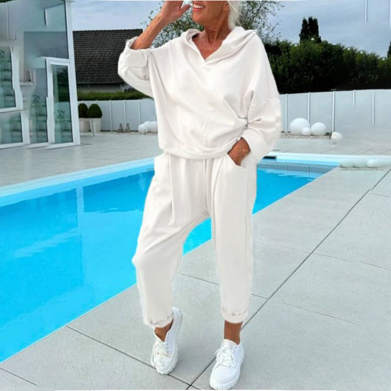 2026 NEW Women's Hooded Sweatshirt & Lounge Pants Set