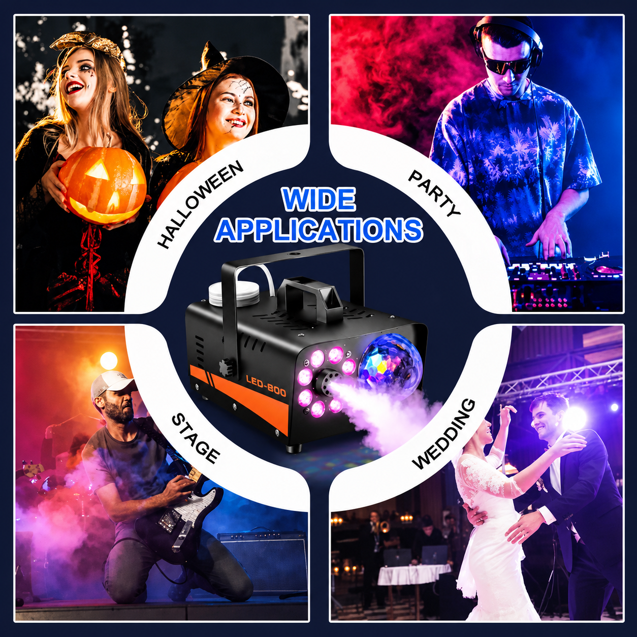 Elvumo Fog Machines Designed For Creating Spooky Halloween Scenes