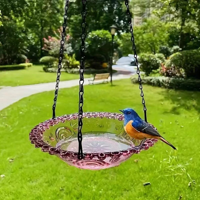 🔥💐SPRING DAY SALE- ONLY 💲23.99!⚡50K+ SOLD!🐦Solar Cascade Hanging Bird Bath Fountain