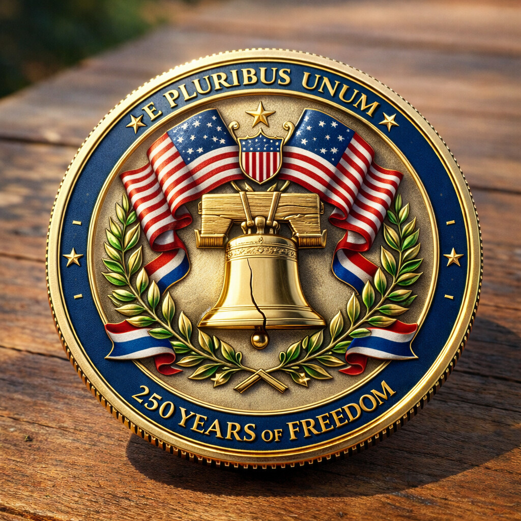 USA 250th Anniversary Commemorative Coin