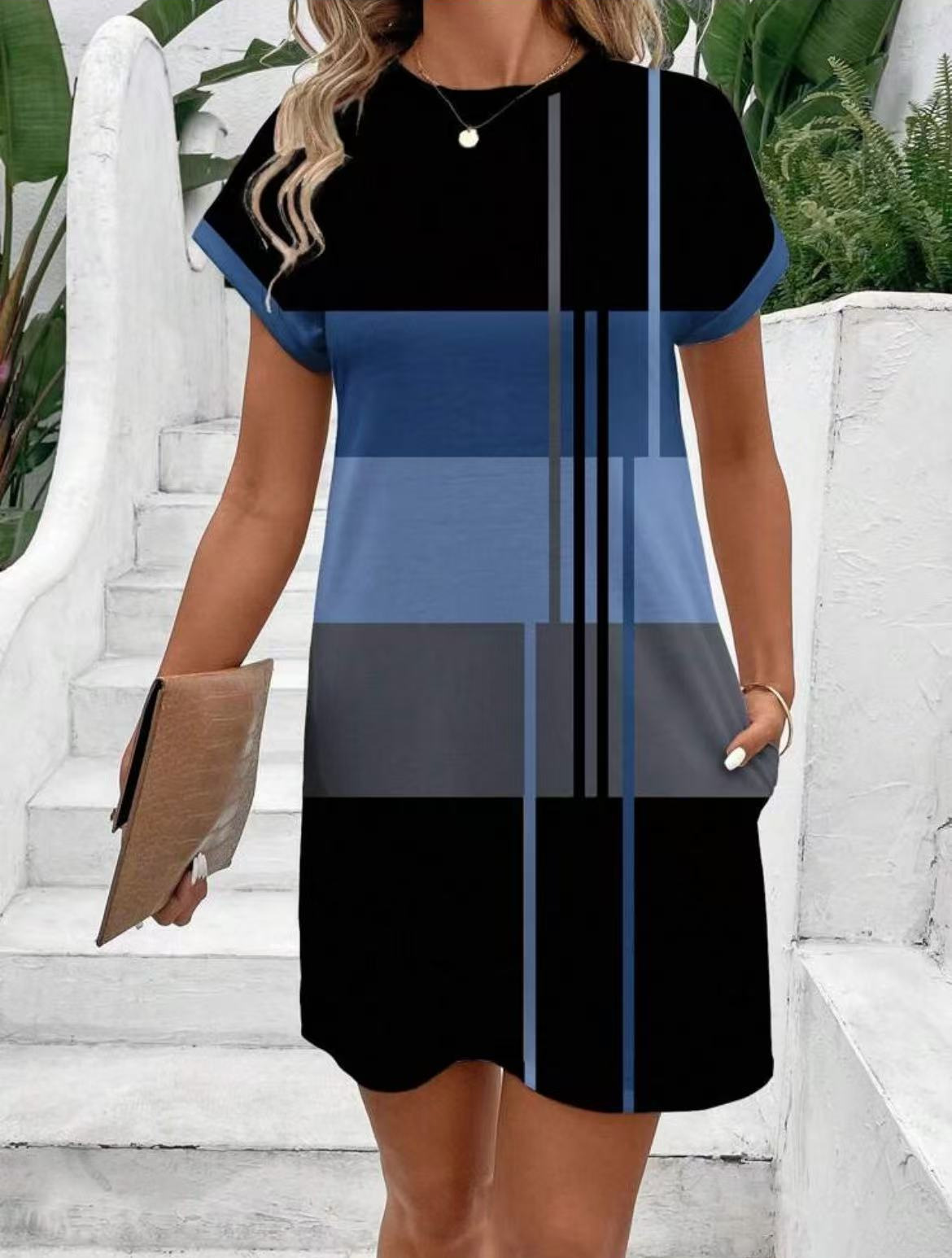[Copy]Women's Casual Round Neck Dress