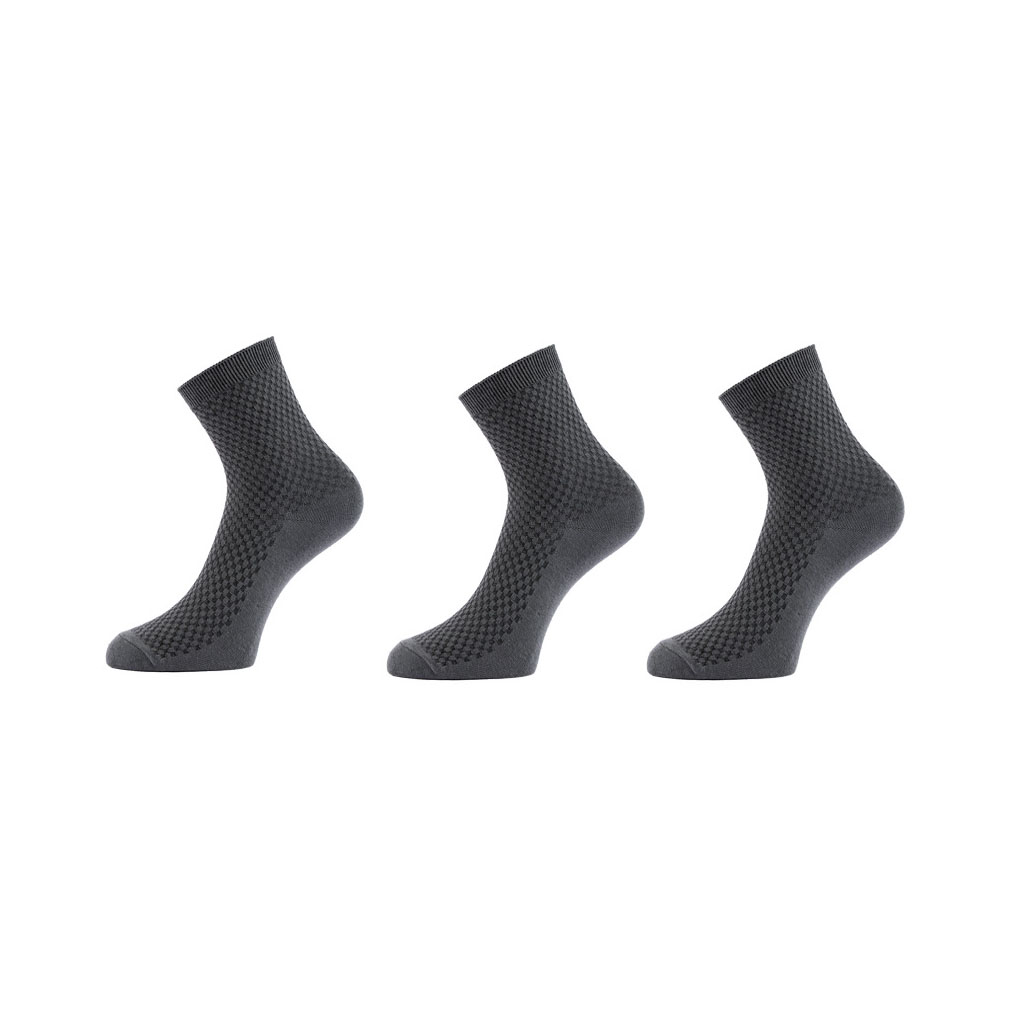 3 Pairs Men’s Bamboo Fiber Low-Cut Socks