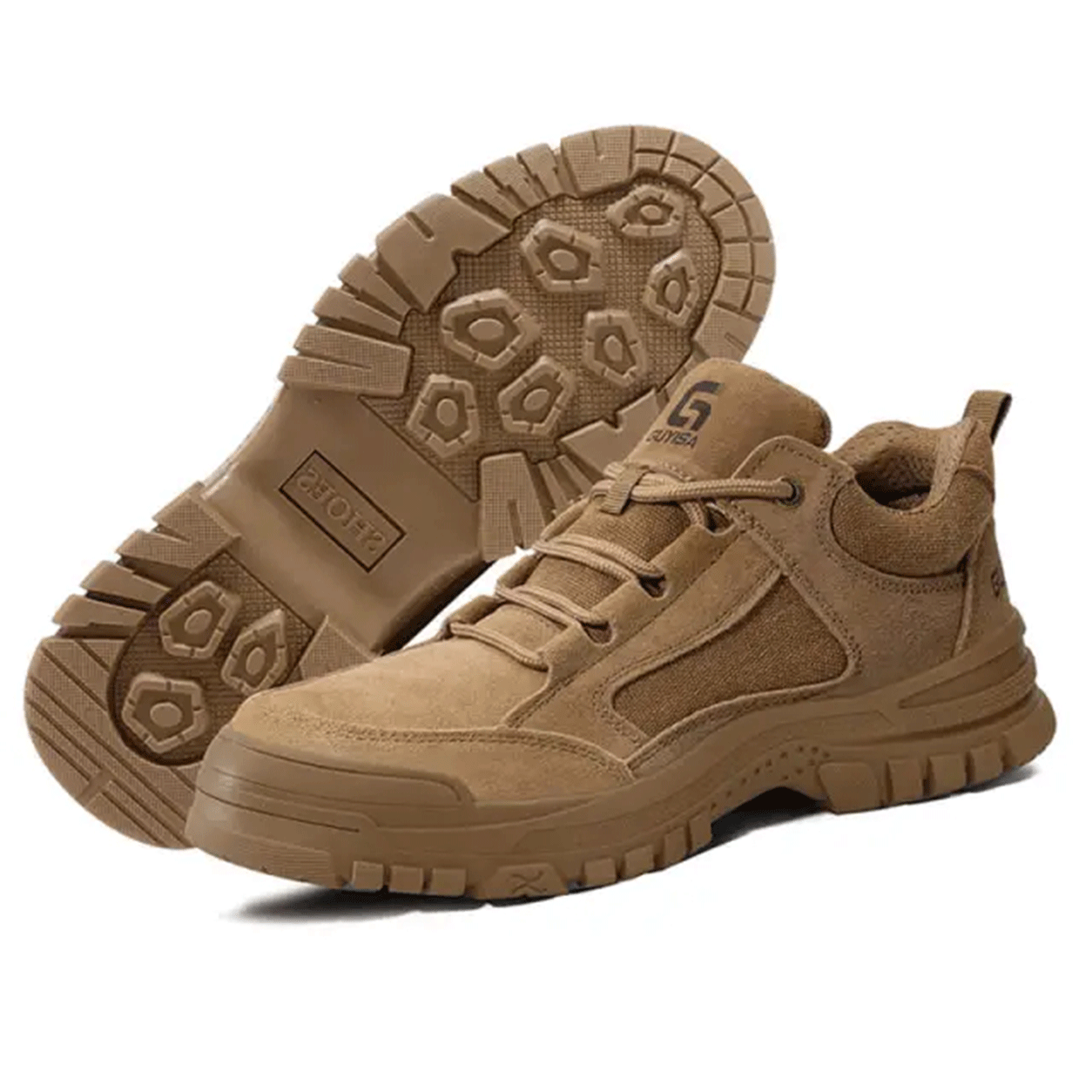 Steel Toe Work Safety Utility Shoes Resistant Comfortable Indestructible Industrial Breathable Chunky Soled Non Puncture Sneakers