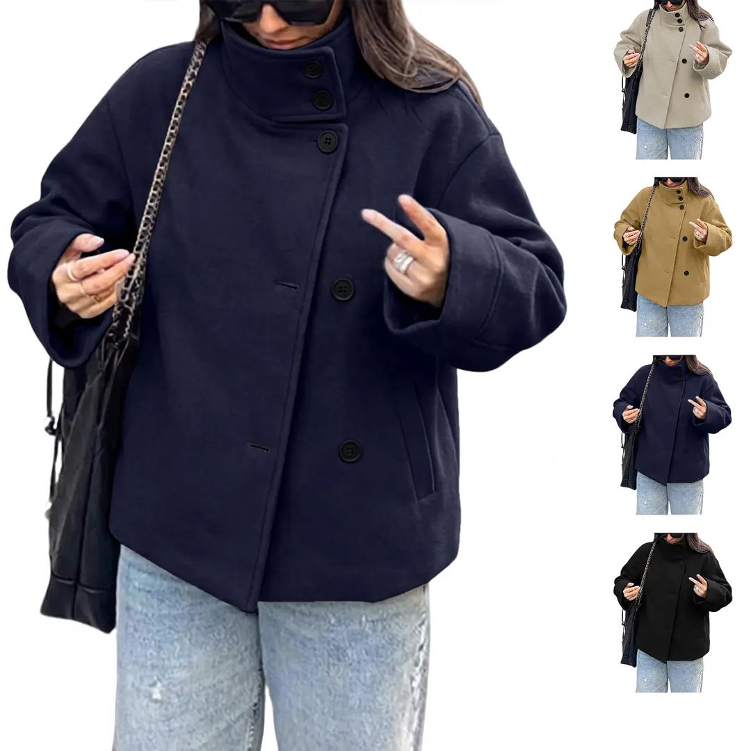 Buenoble Wool Blend Pea Coat