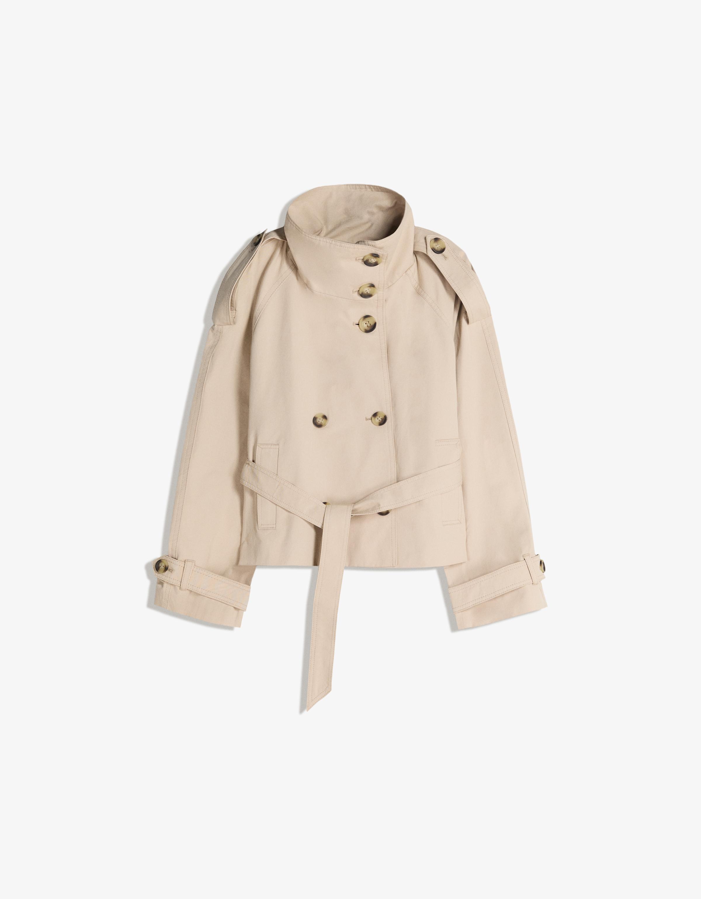FUNNEL NECKTRENCH JACKET