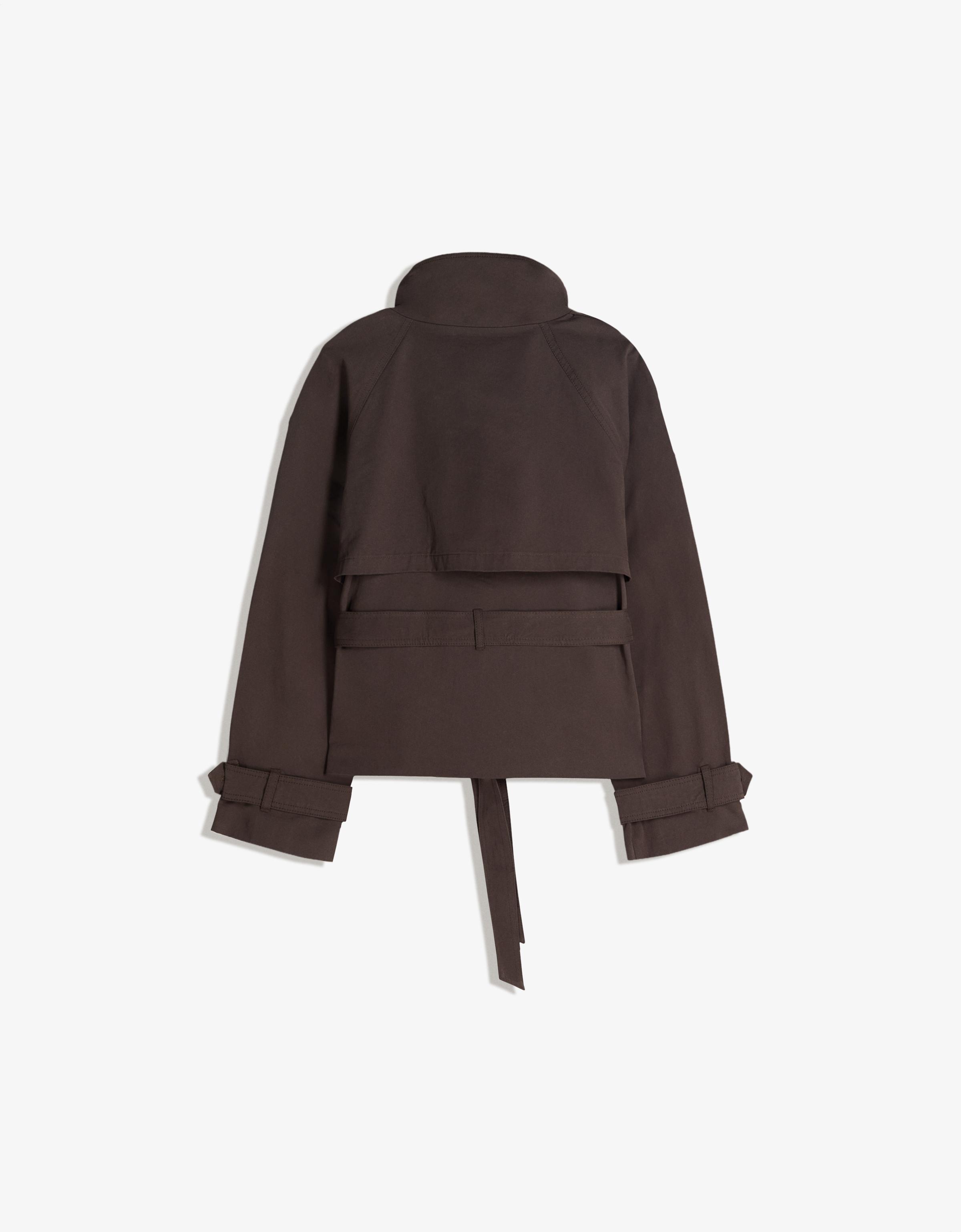 FUNNEL NECKTRENCH JACKET