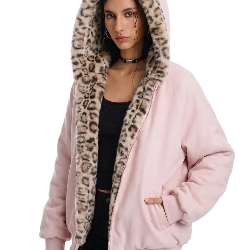 Faux Suede Cozy Jacket with Cat Ears