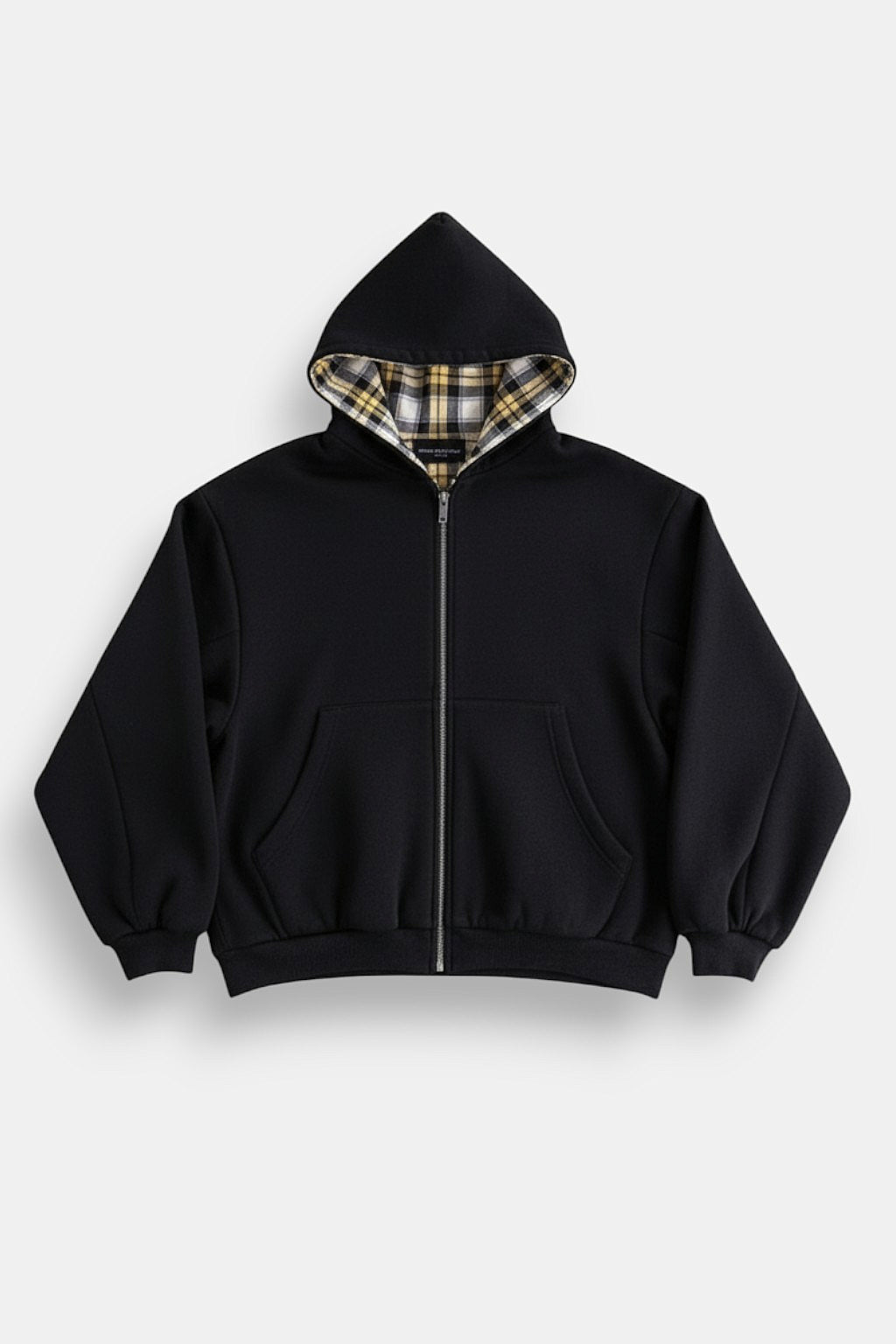Reversible plaid Sweatshirt