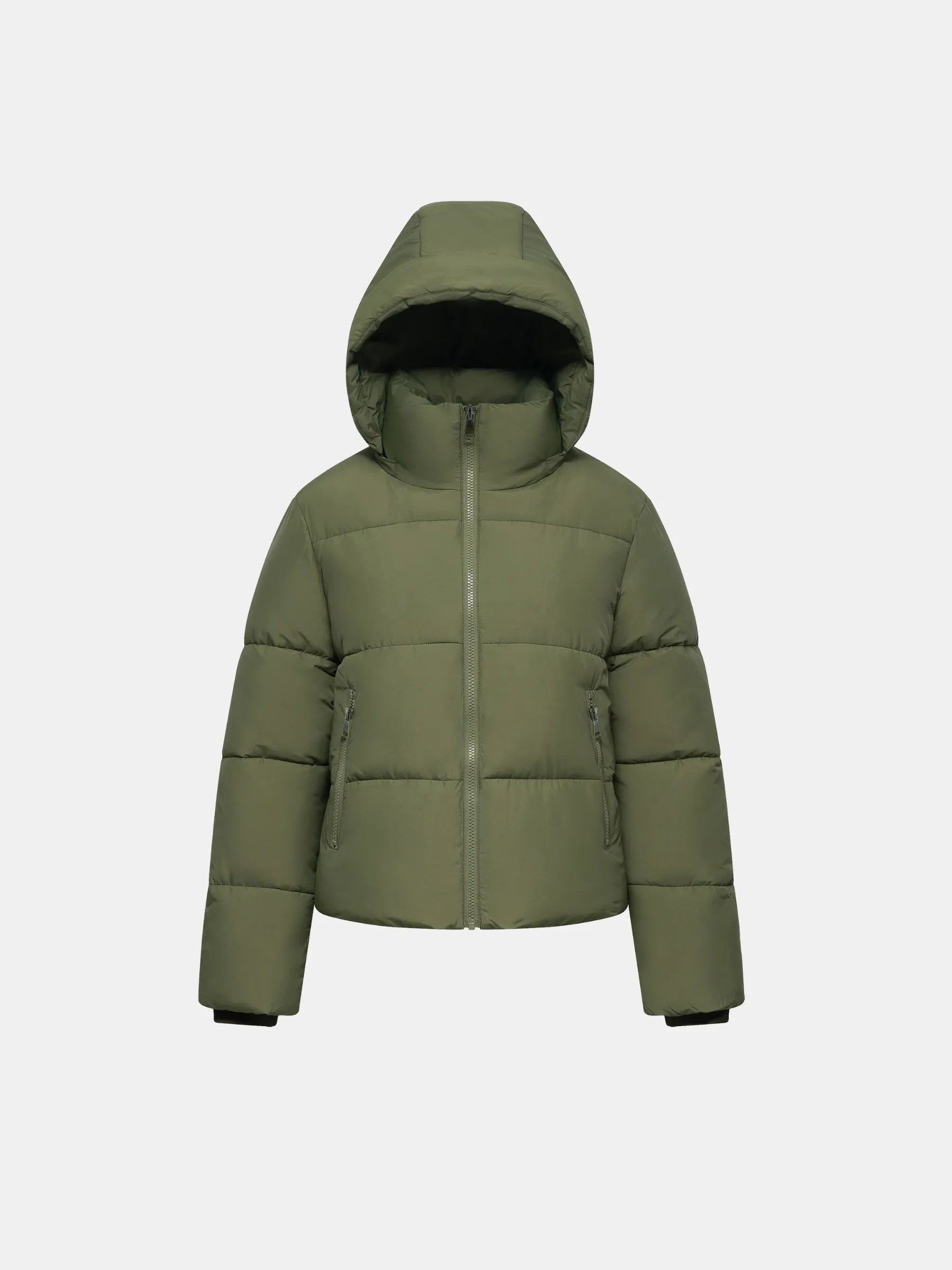 Classic Short Detachable Hooded Puffer Jacket