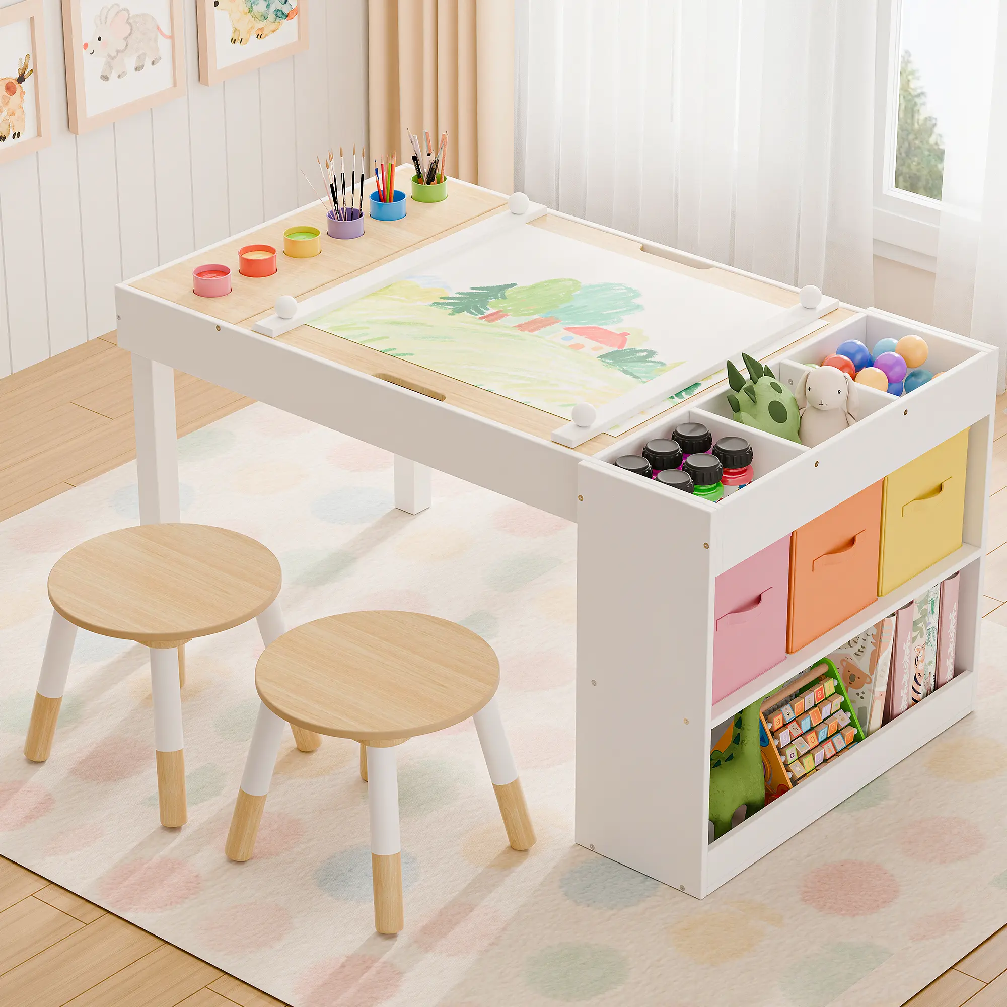 ADMQX functional desk for children