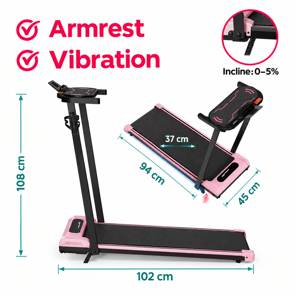 Light weight Treadmill