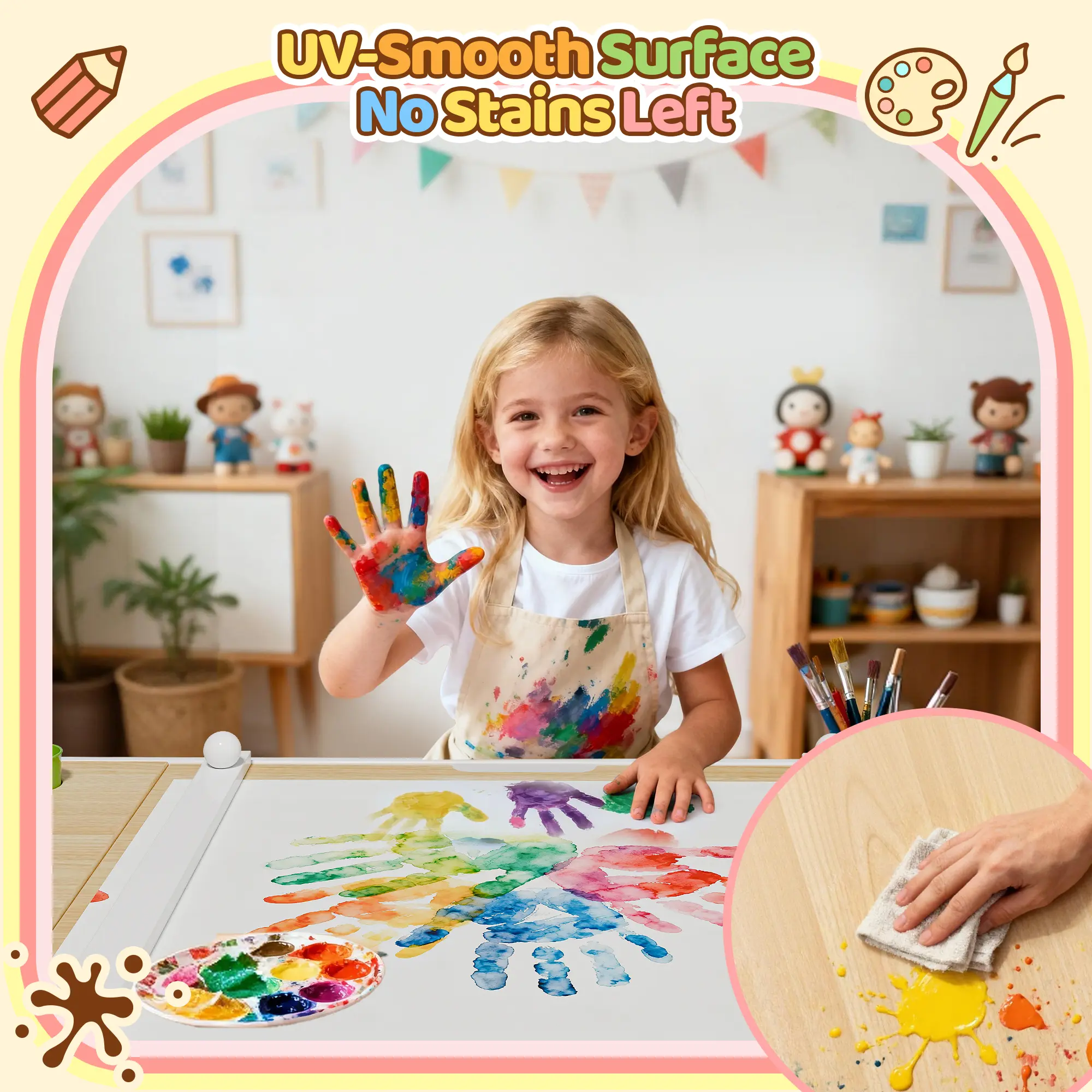 ADMQX functional desk for children