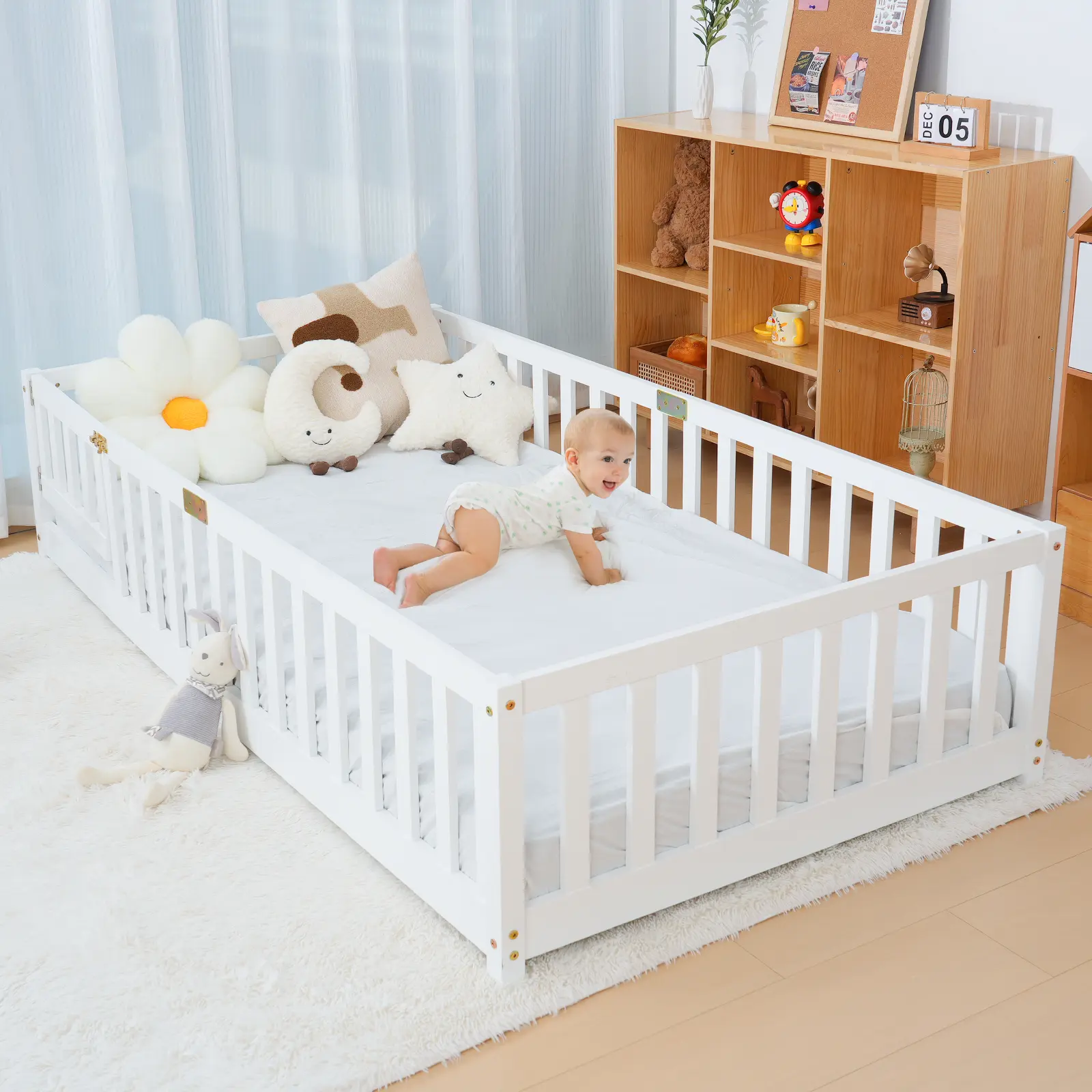 Twin/Full Size Modern MontessoriBed for Toddlers