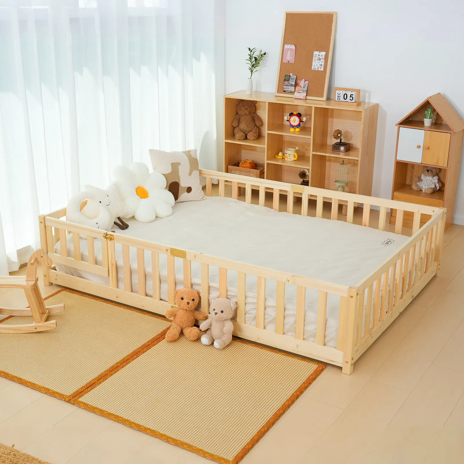 Twin/Full Size Modern MontessoriBed for Toddlers