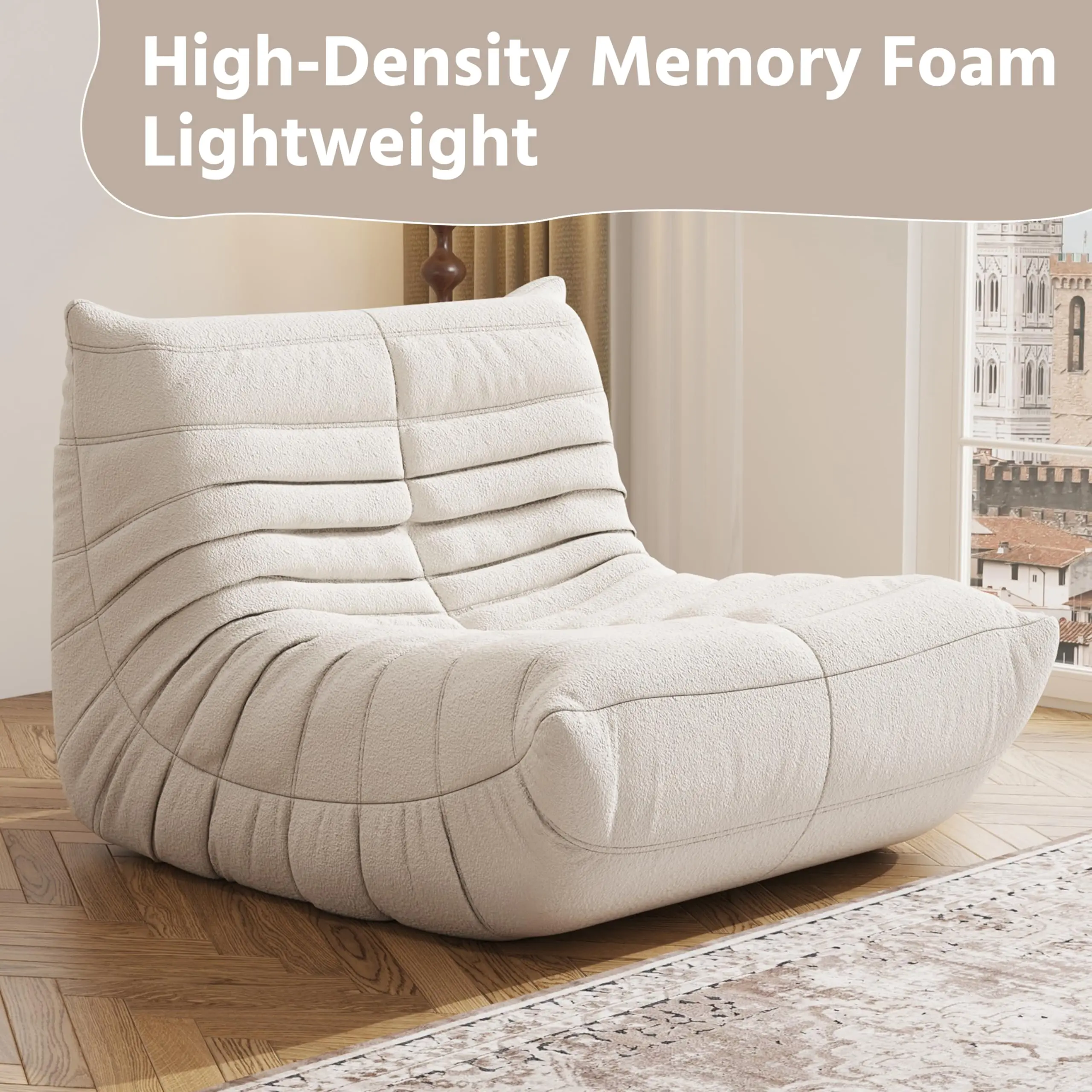 Togo Style Beanbag Lounge Chair Couch