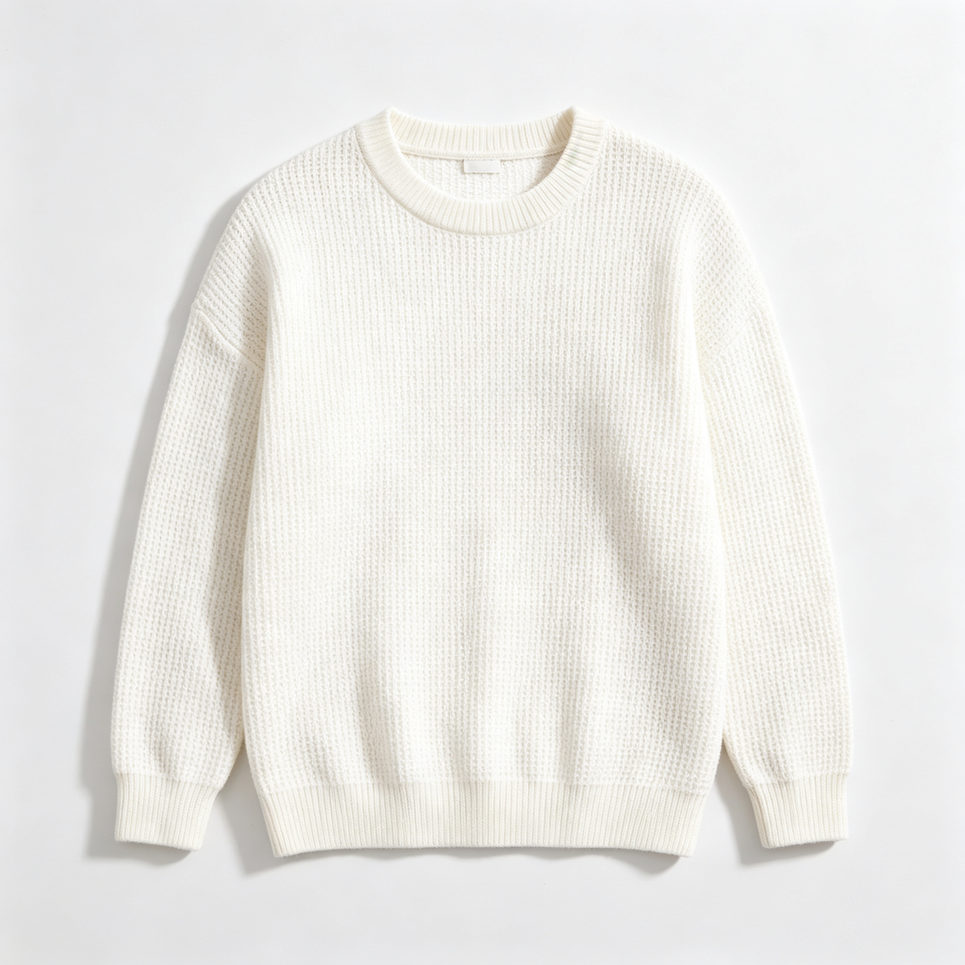 BESTSELLER I8PCS$24.63 | Men's Waffle KnitCrewneck Sweater