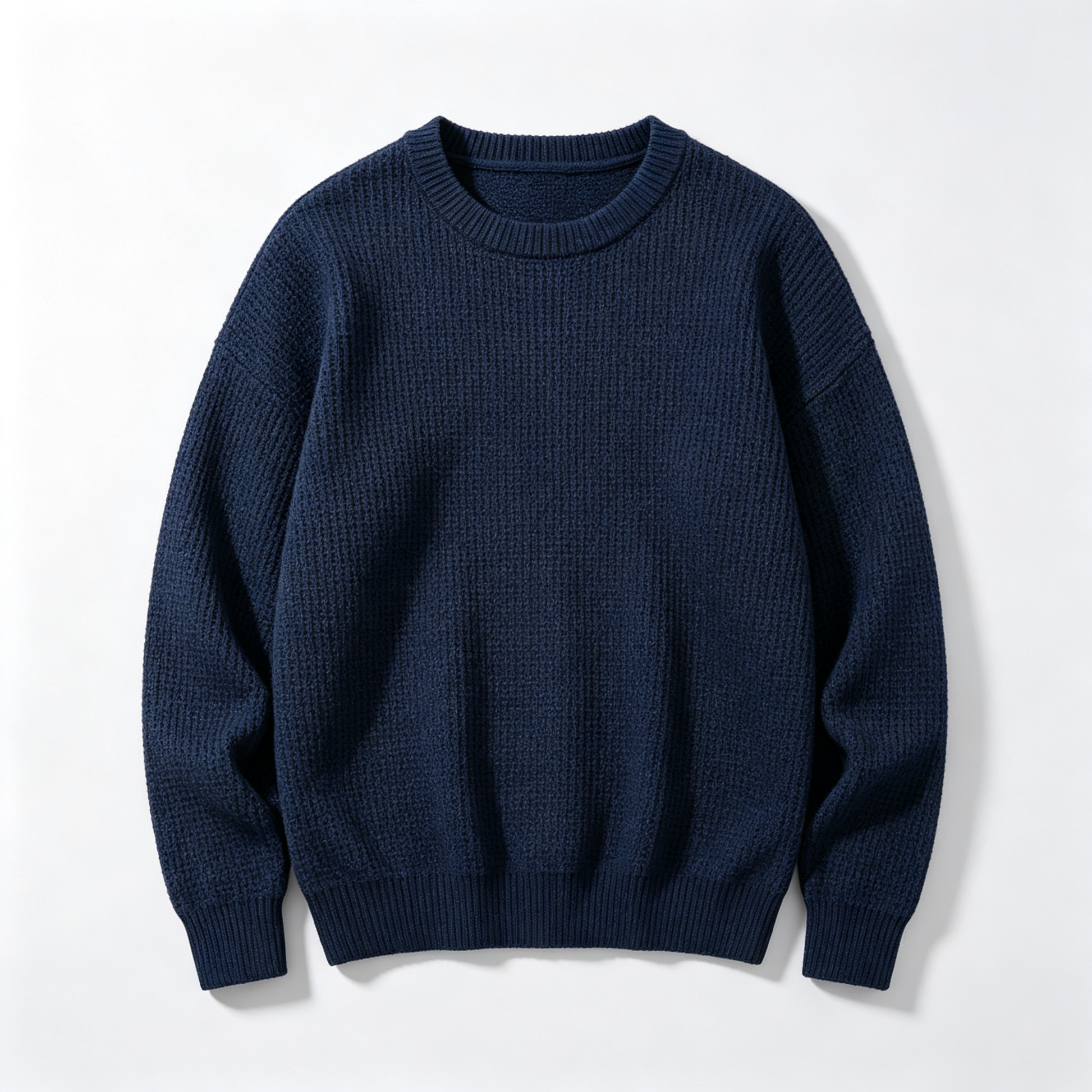 BESTSELLER I8PCS$24.63 | Men's Waffle KnitCrewneck Sweater