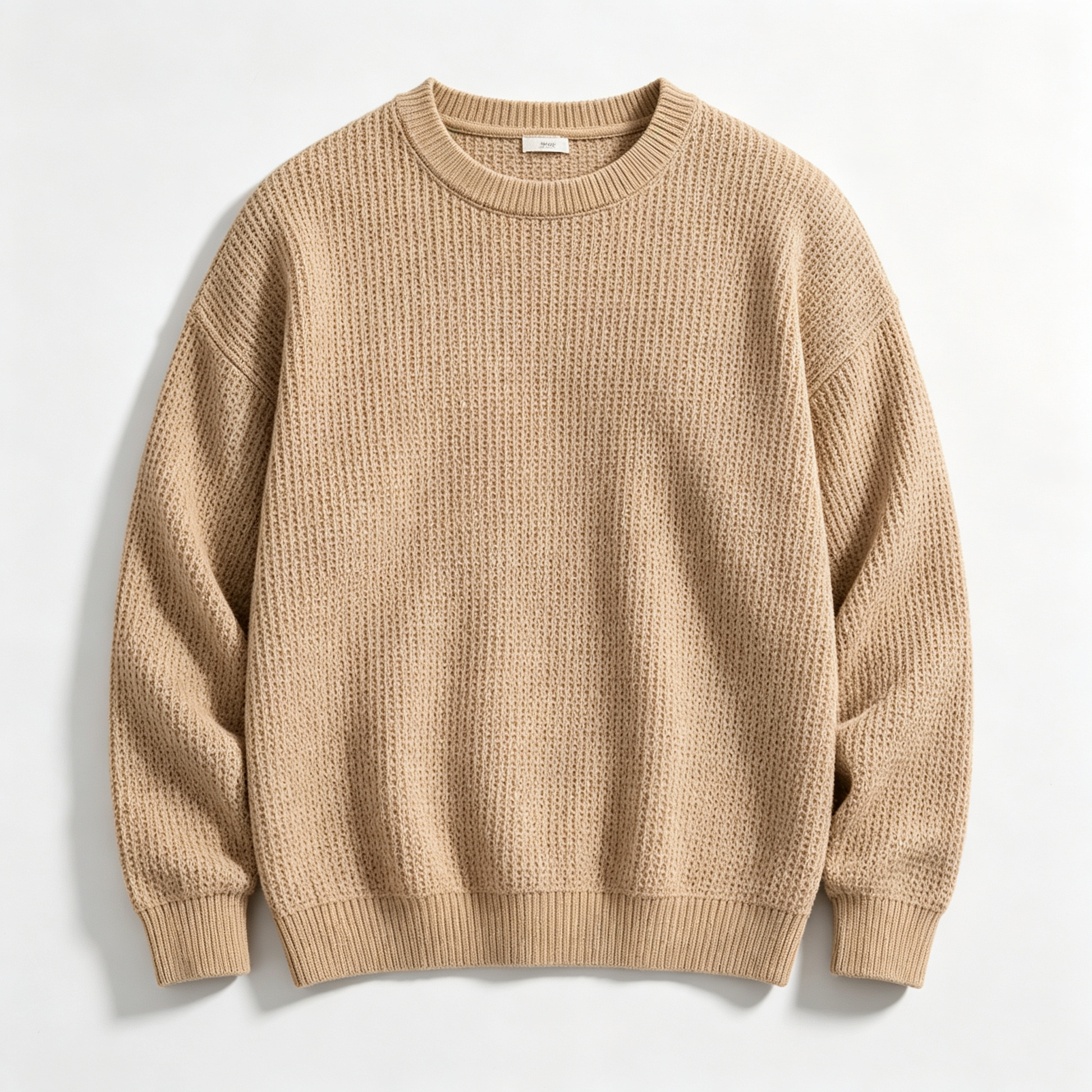 BESTSELLER I8PCS$24.63 | Men's Waffle KnitCrewneck Sweater