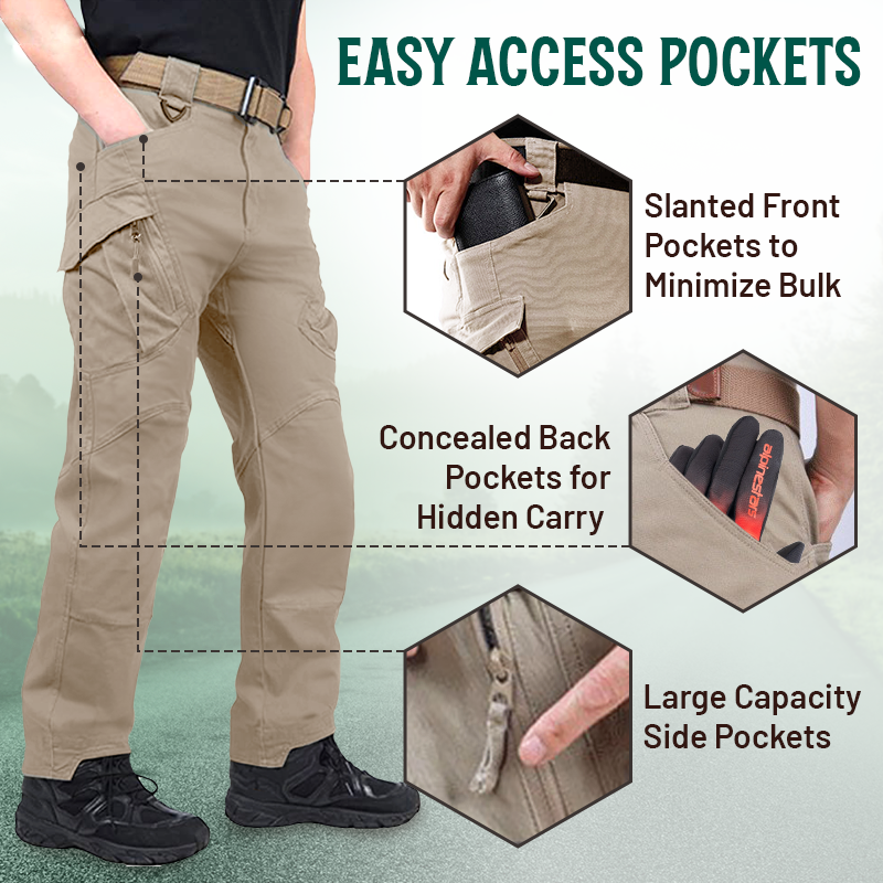 BESTSELLER I8PCS$25.99I Men's waterprooftactical cargo pants