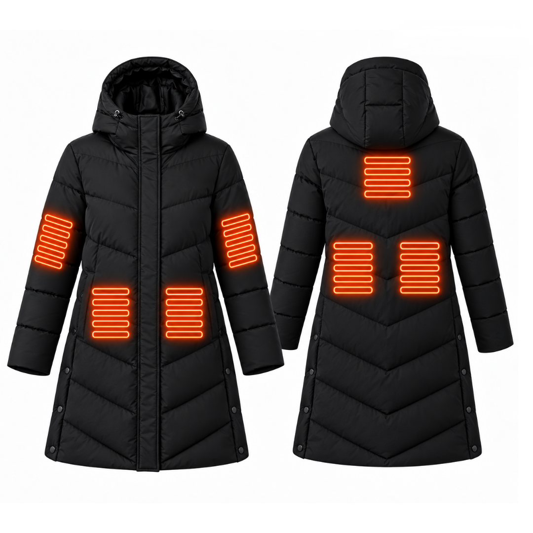 Women's Long Heated Jacket