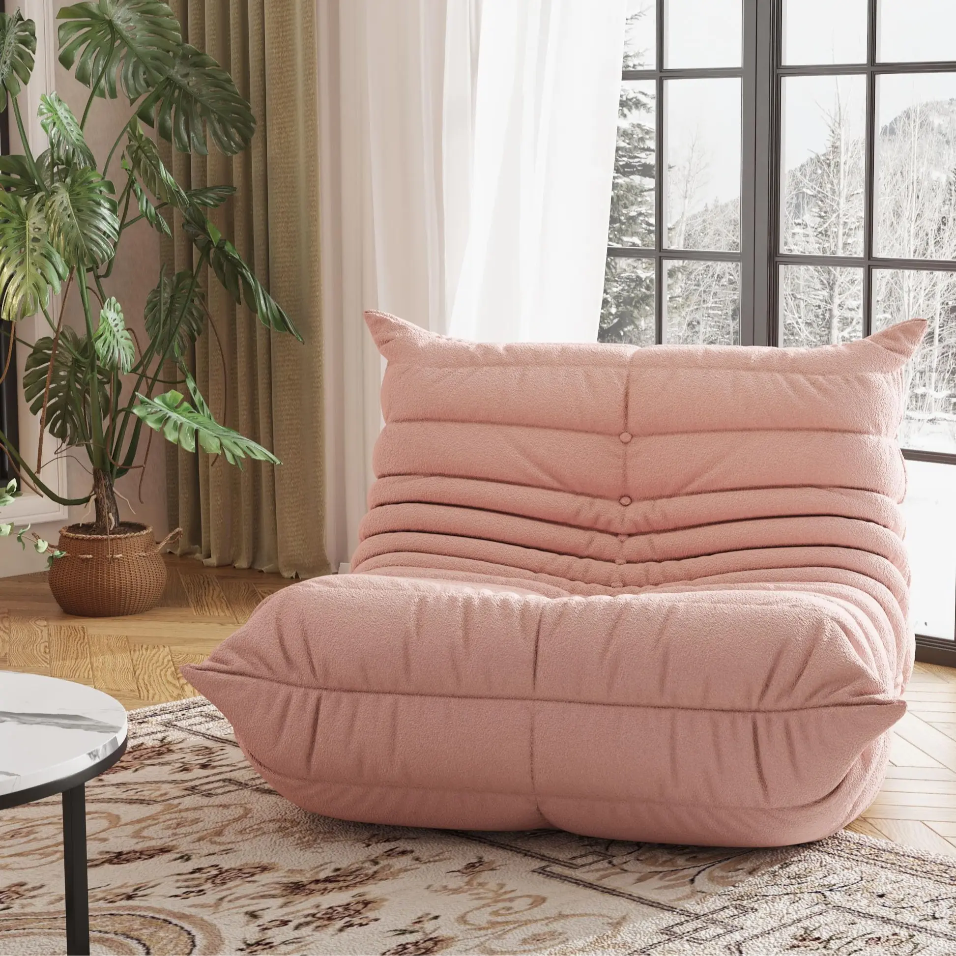 Togo Style Beanbag Lounge Chair Couch
