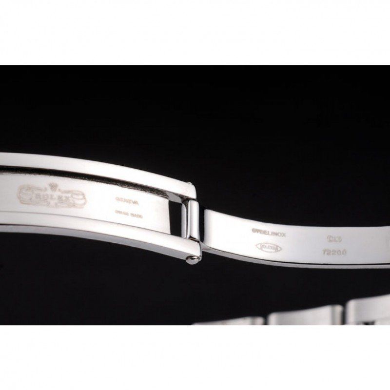 Replica Rolex Explorer Polished Stainless Steel White Dial 98086 - View 7