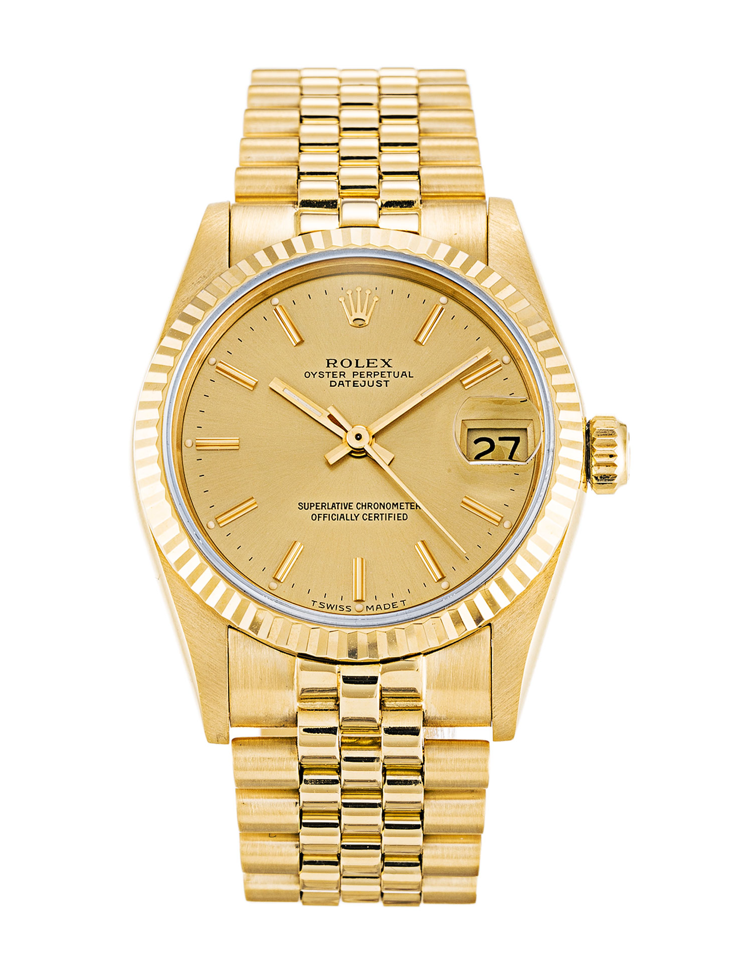 Replica Rolex (unchanged) Datejust taille moyenne 68278 - View 1