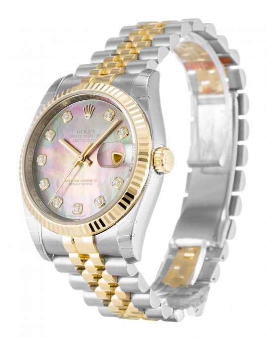 Replica Rolex Datejust Pearl Dial 116233 - View 2