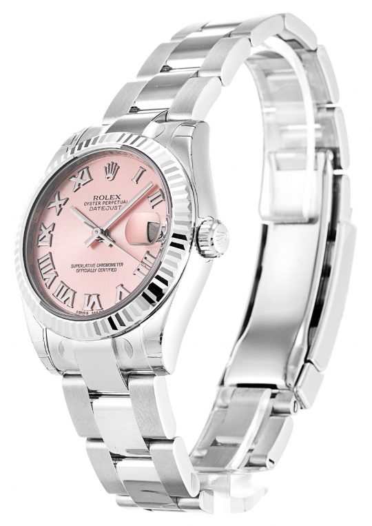 Replica Rolex Datejust Lady Pink Dial 178274 - View 2