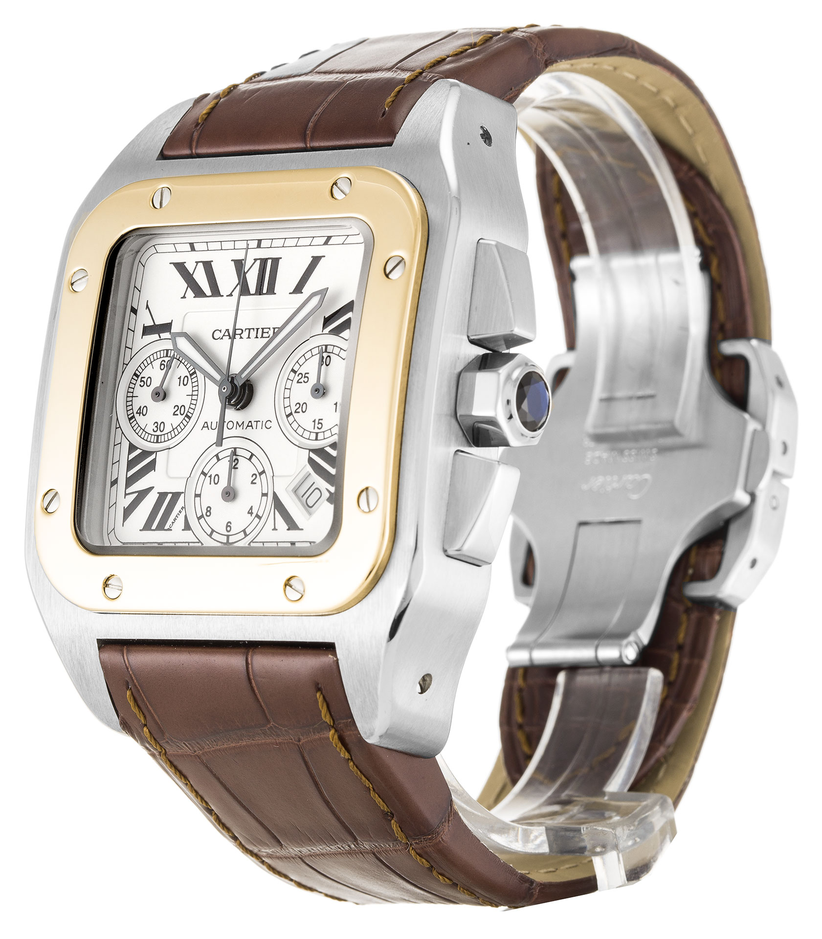 Cartier Replica Santos 100 W20091X7-42 MM - View 2