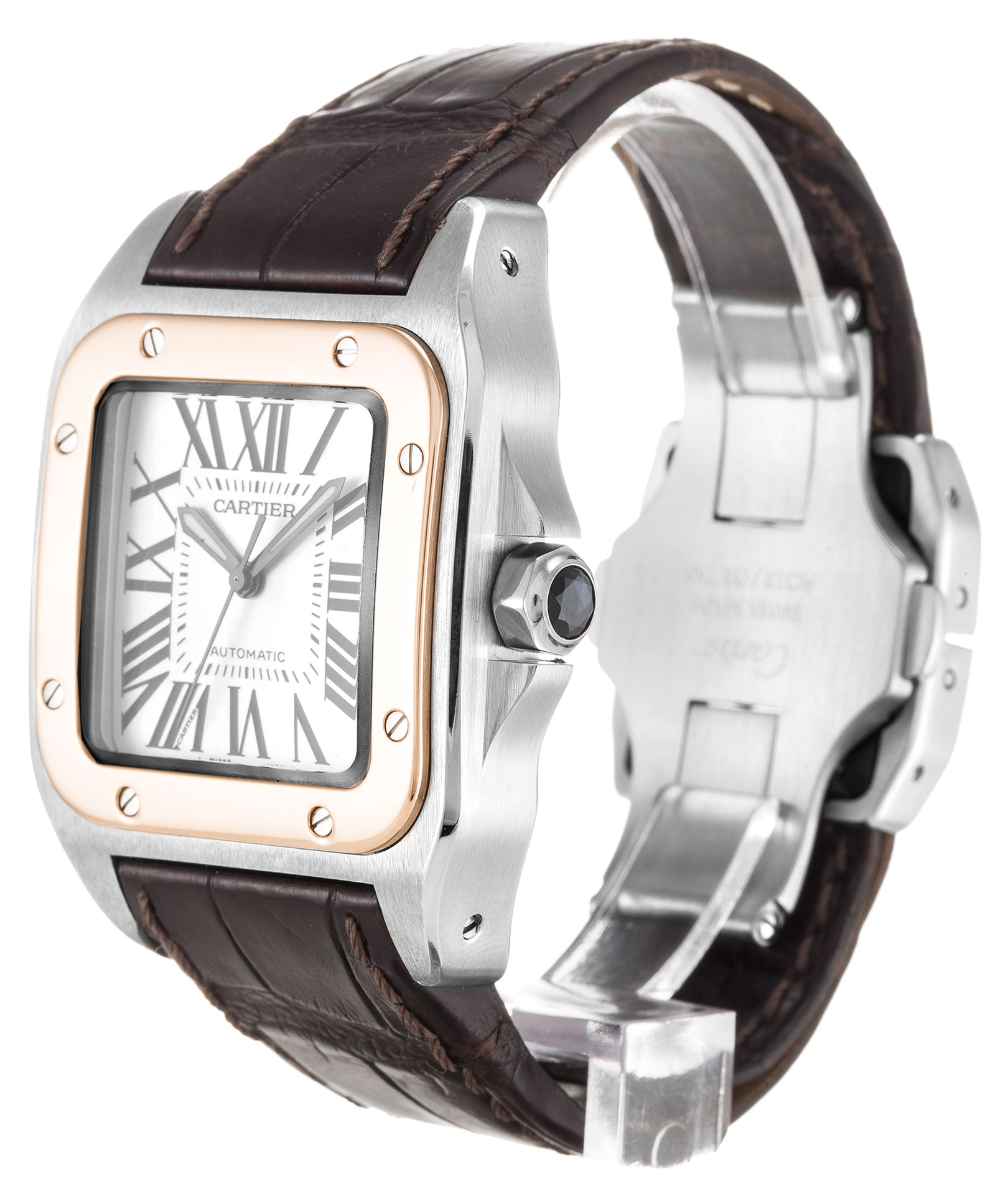 Cartier Replica Santos 100 W20107X7-33 MM - View 2