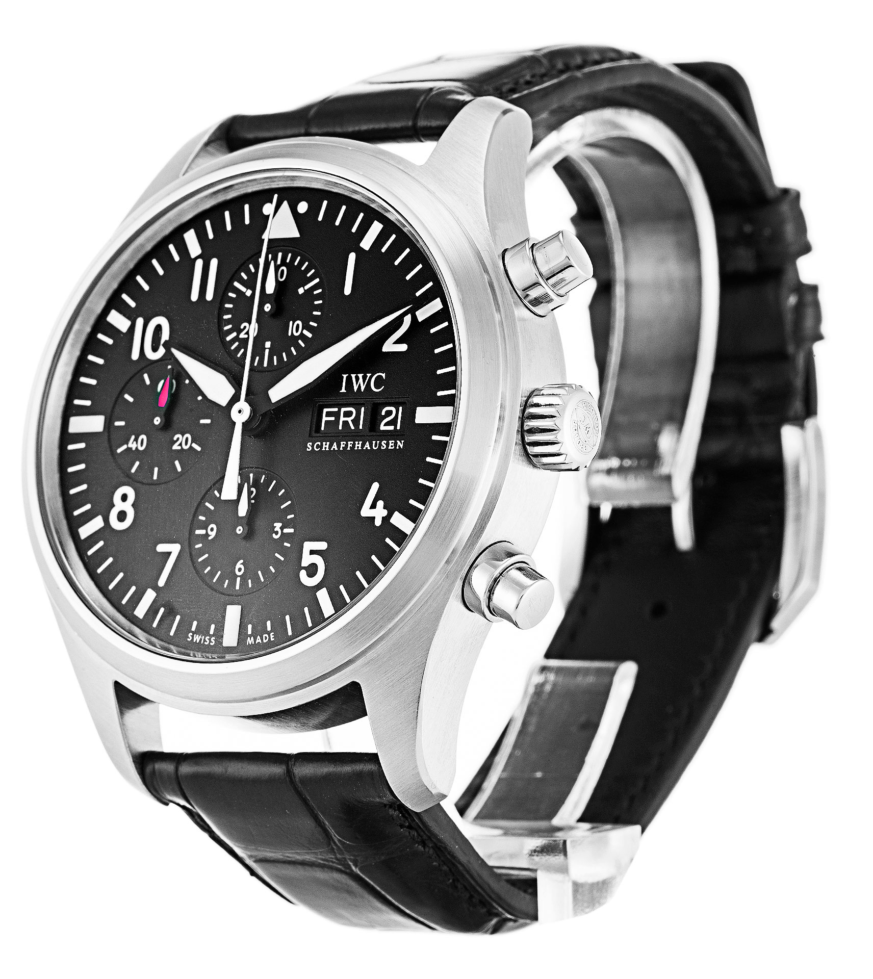 IWC Replica Pilots Chrono IW371701-42 MM - View 2