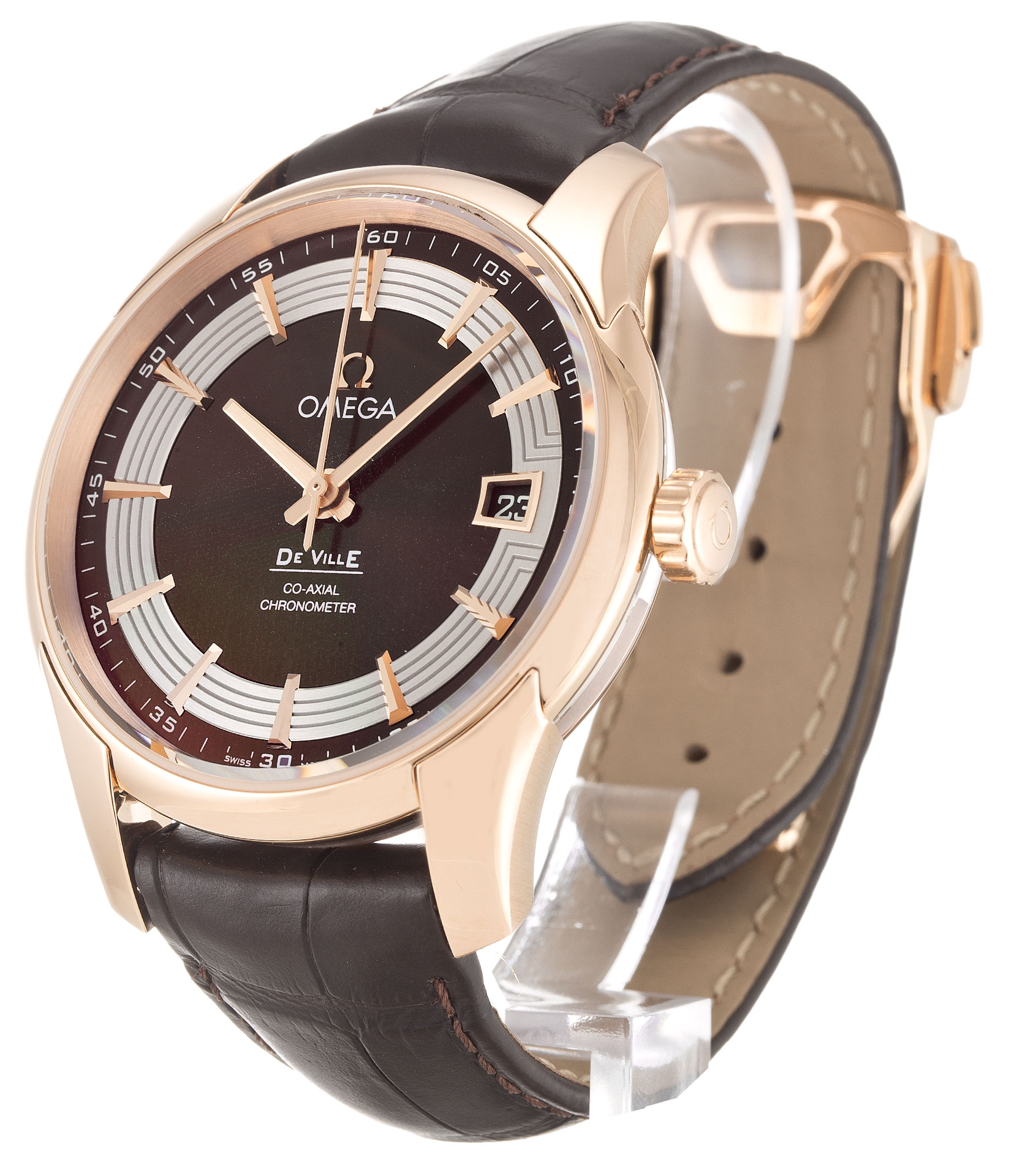 Omega Replica De Ville Hour Vision 431.63.41.21.13.001-41 MM - View 2