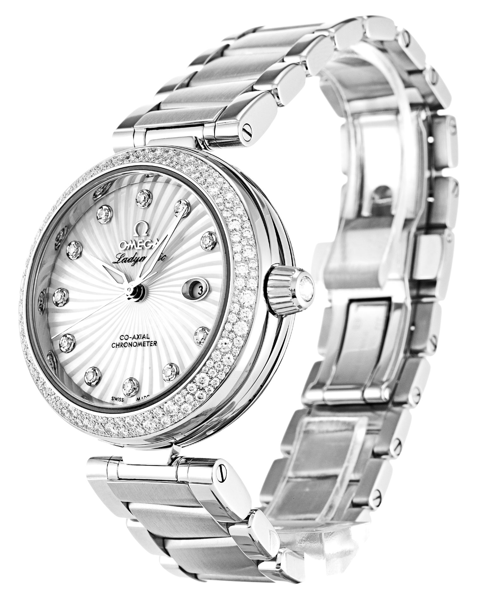 Omega Replica De Ville Ladymatic 425.35.34.20.55.001-34 MM - View 2