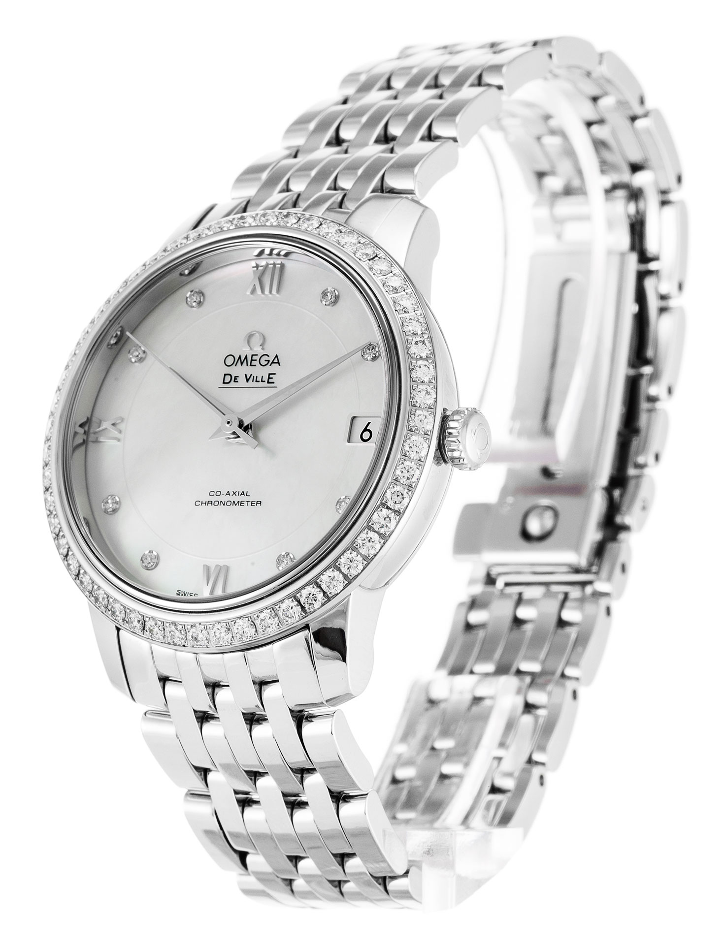 Omega Replica De Ville Prestige 424.15.33.20.55.001-32 MM - View 2