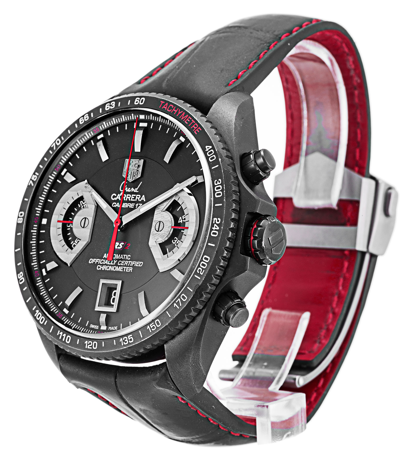 Tag Heuer Replica Grand Carrera CAV518B.FC6237-43 MM - View 2