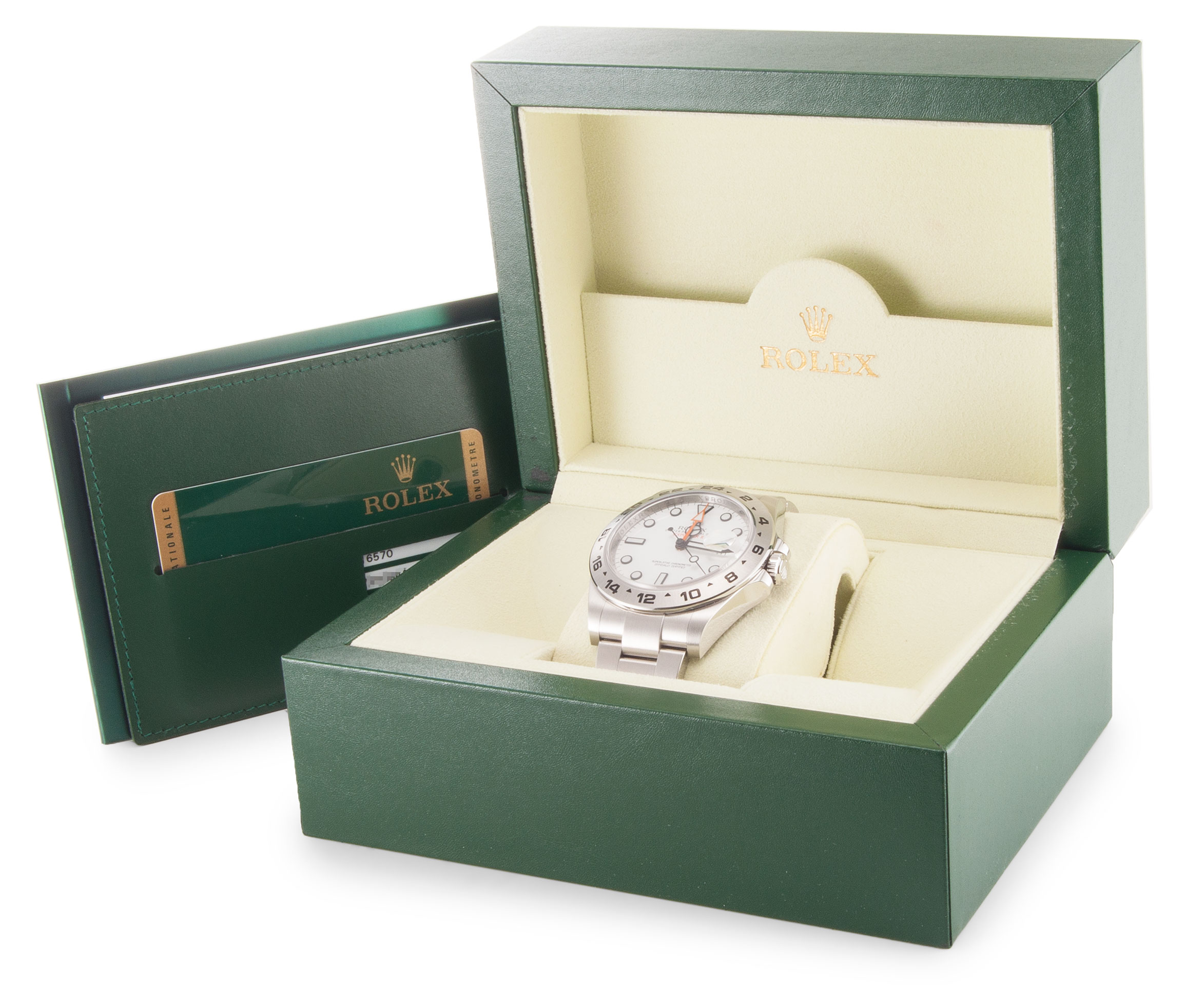 Replica Rolex Explorer II 216570 - View 4